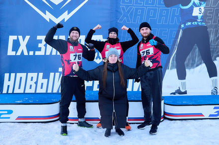 Работники Севернефтегазпром приняли участие в экстремальном забеге «Северный характер»